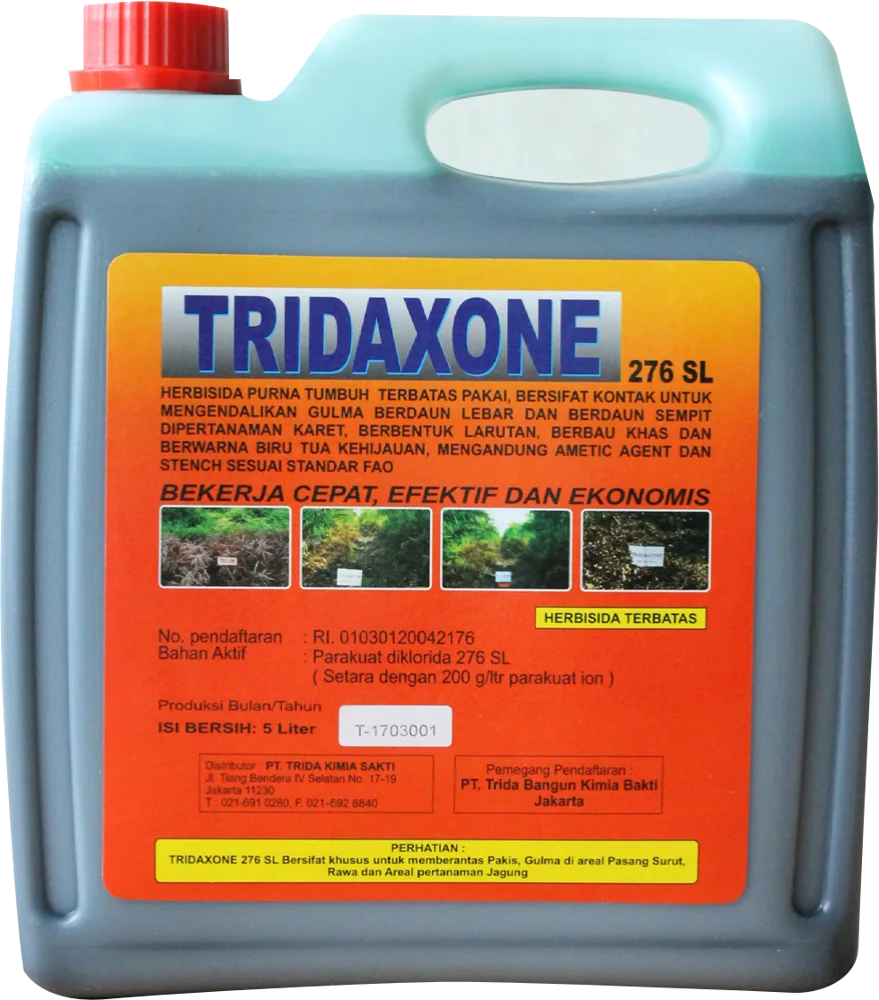 Kemasan Tridaxone 276 SL